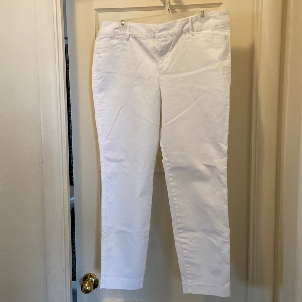 Old Navy Pixie crop pant in white